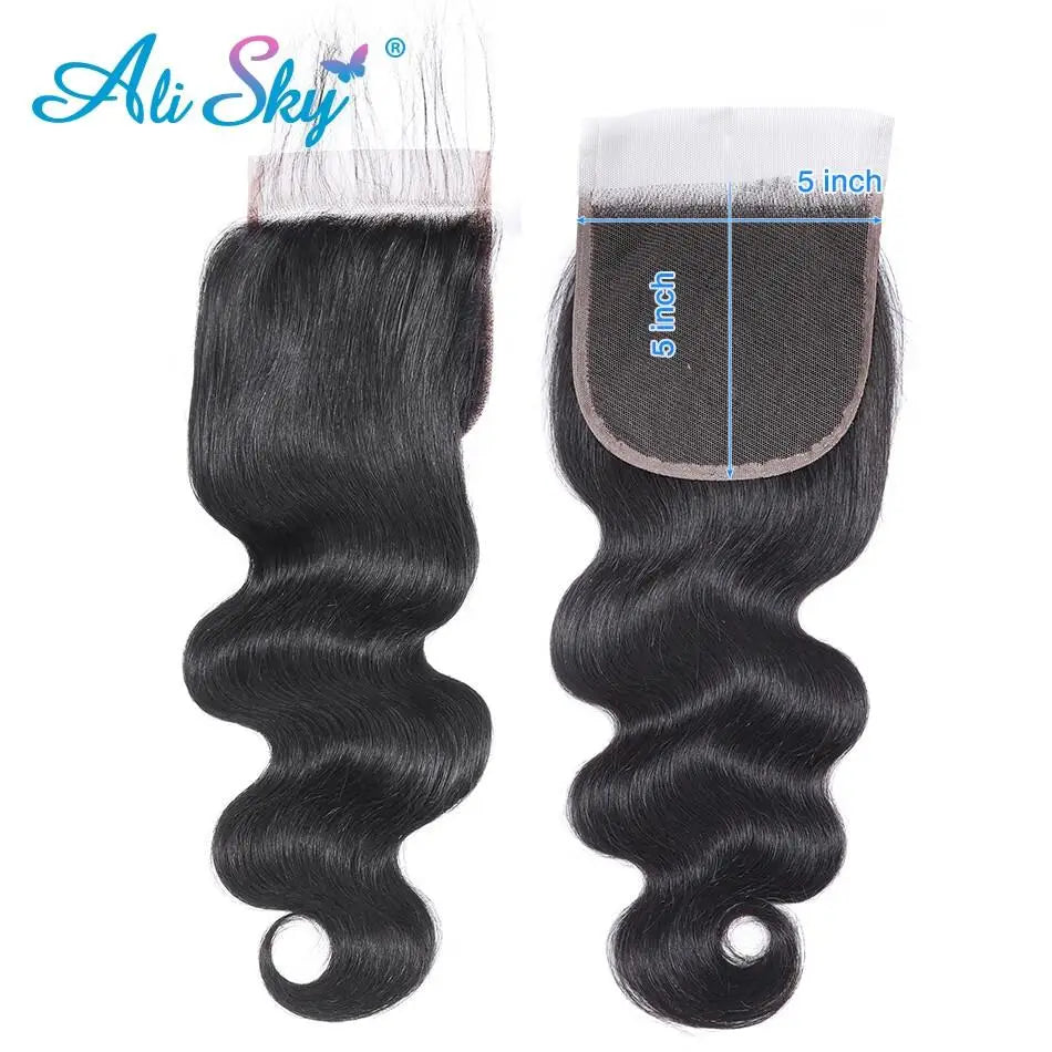 20 22inch 13x4 Body Wave Lace Frontal 4x4 5x5 Transparent Lace Closure Brazilian Remy Hair 100% Human Hair Cheap Soft Preplucked