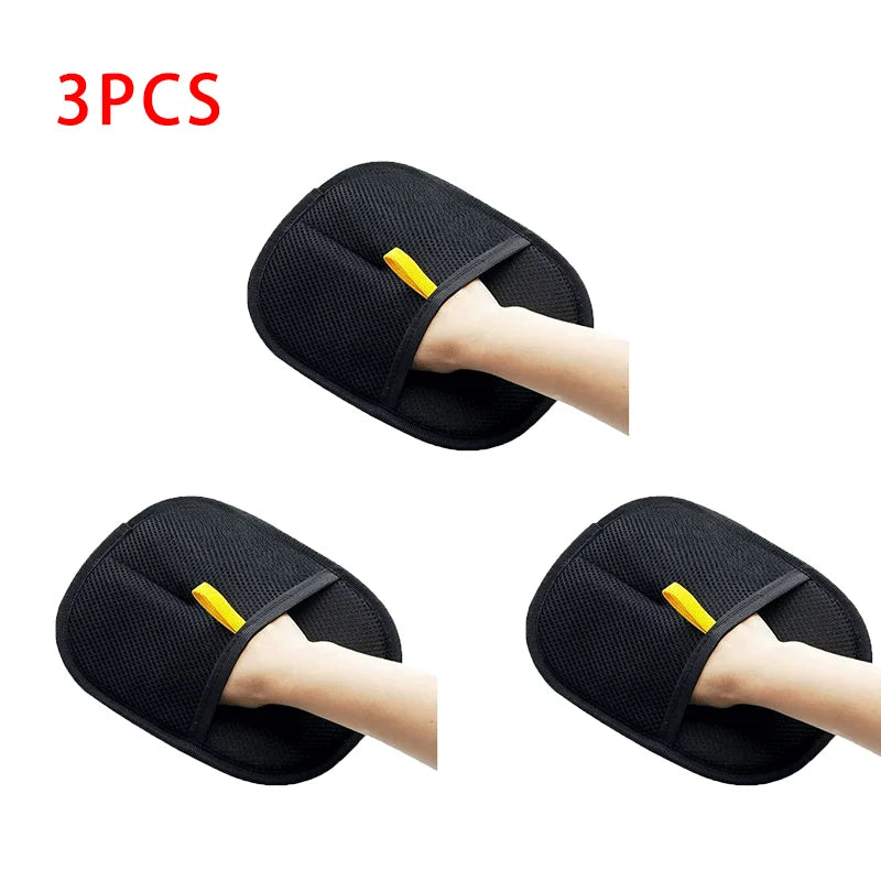 Pet Grooming Gloves Reusable Hair Removal Tool Cat Hair Removal Brush Double-Sided Removing Hair Comb for Sofa Clothes Cleaning