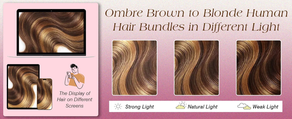 14A Highlight Ombre Body Wave Bundles Human Hair 100% Unprocessed Brazilian Colored 1 3 4 Pcs Raw Hair Bundles Weave Extensions