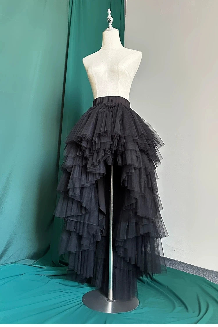 Front Short Back Long Tutu Skirt, Fashion Princess Skirts
