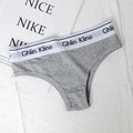 Women Sexy Thong For Yoga Running Briefs 100% Cotton Seamless Panty Low-waisted Underwear For Female