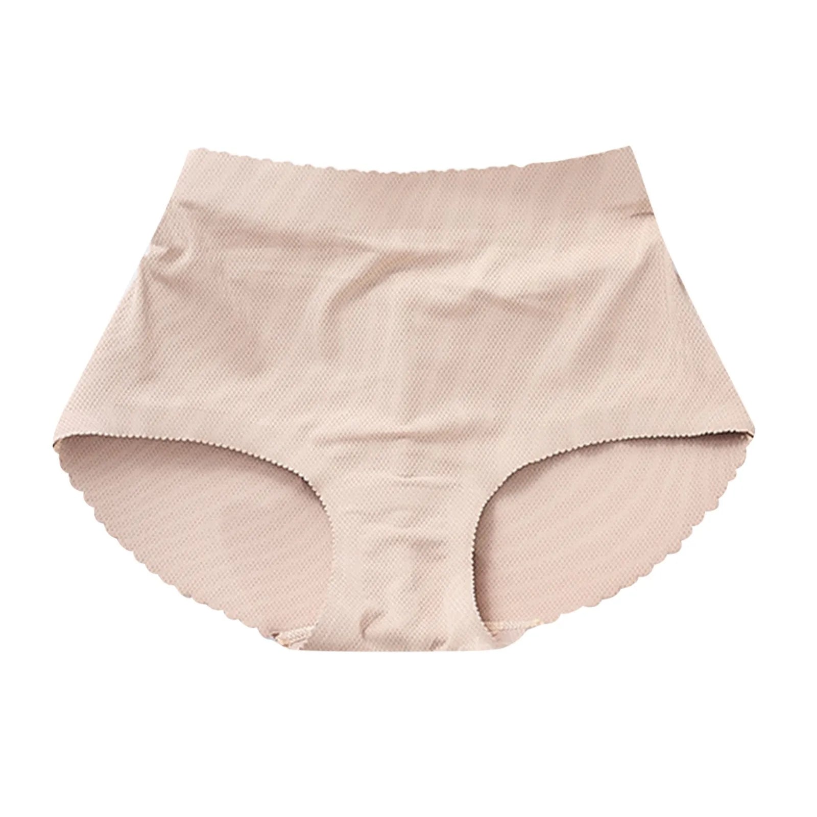 Seamless Shapewear Women's Mid Waist Shaping Triangle Pants Sponge Buttocks Mesh Breathable Hip Lifting Tummy Tightening Pants