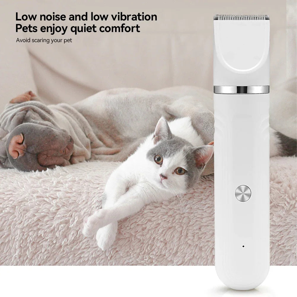 1Pc Professional 3/4-in-1 Electric Pet Grooming Tool Set Dog Hair Clippers Electric Pets Haircut Trimmer Shaver Cats Supplies
