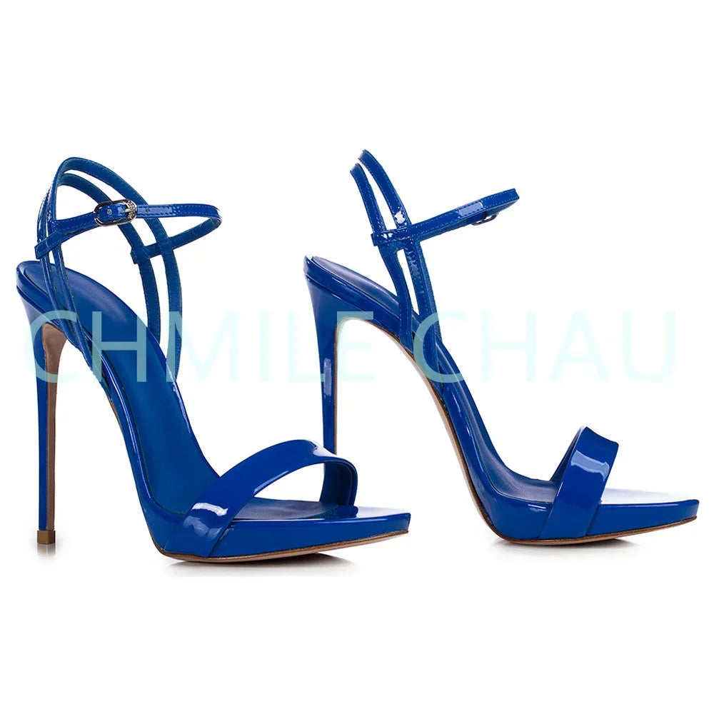 【Measure your feet length before order】Elegant Luxury Designer Women Sandal High Heel Banquet Prom Sandálias Femininas 23-CHC-30