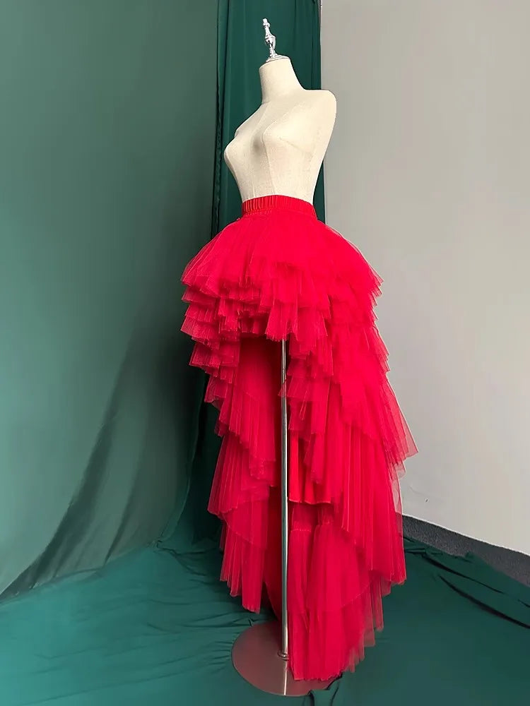 Front Short Back Long Tutu Skirt, Fashion Princess Skirts