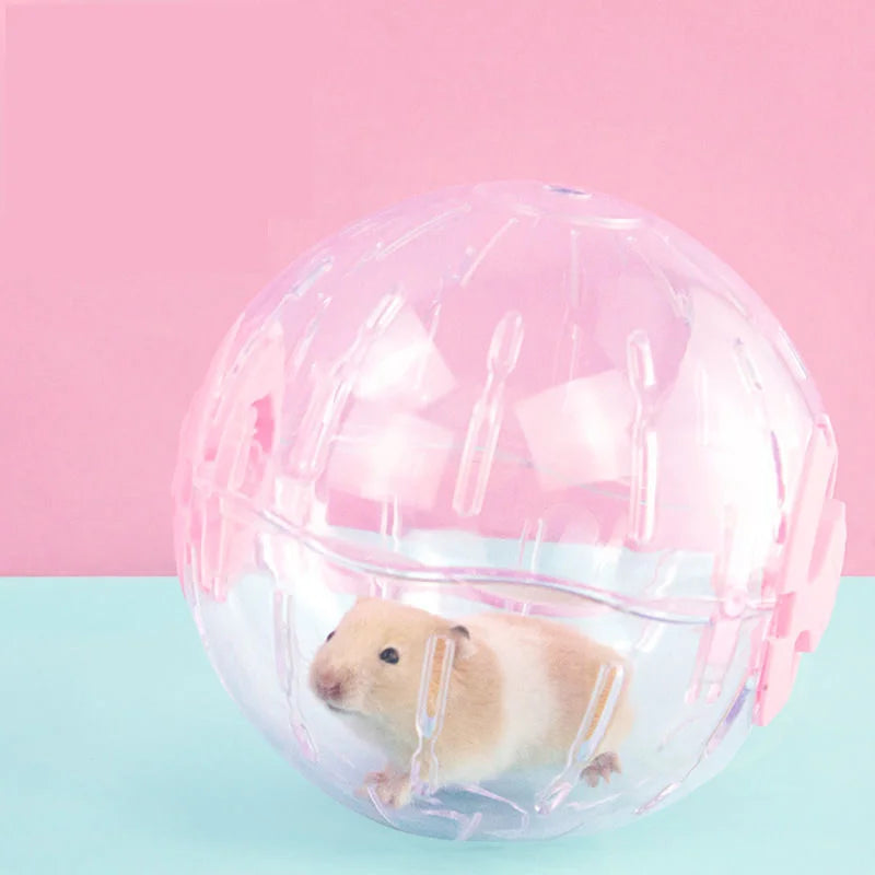 12cm Hamster Mouse Sports Fitness Running Ball Funny Pet Toy for Mini Animals Golden Bear Mice Mascotas Toys Accesories