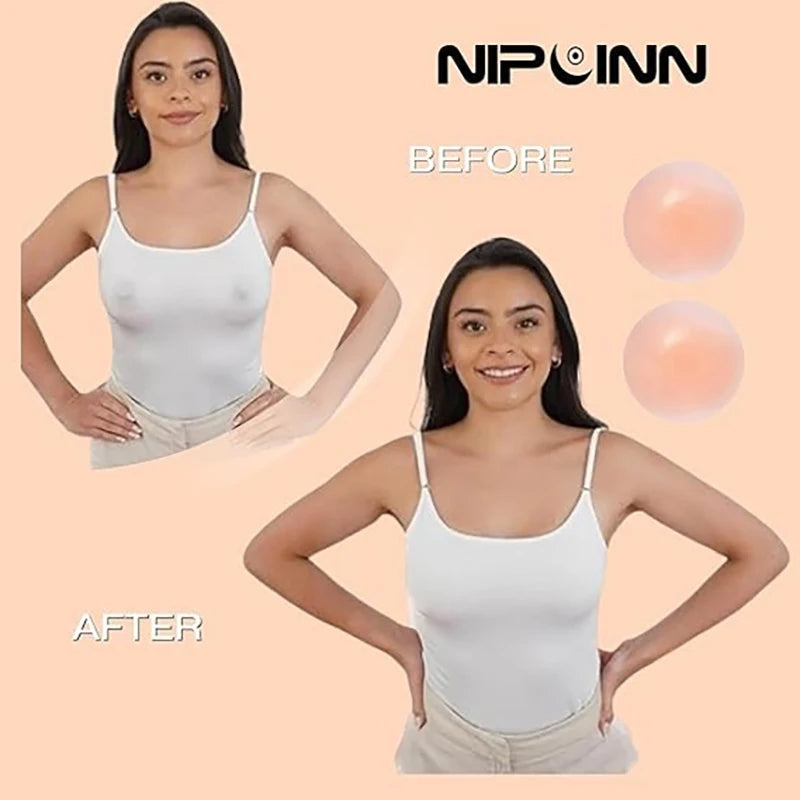 Reusable Silicone Pasties - Seamless Nipple Covers for Women, Invisible Under Clothing, No-Slip Petals nipple cover women