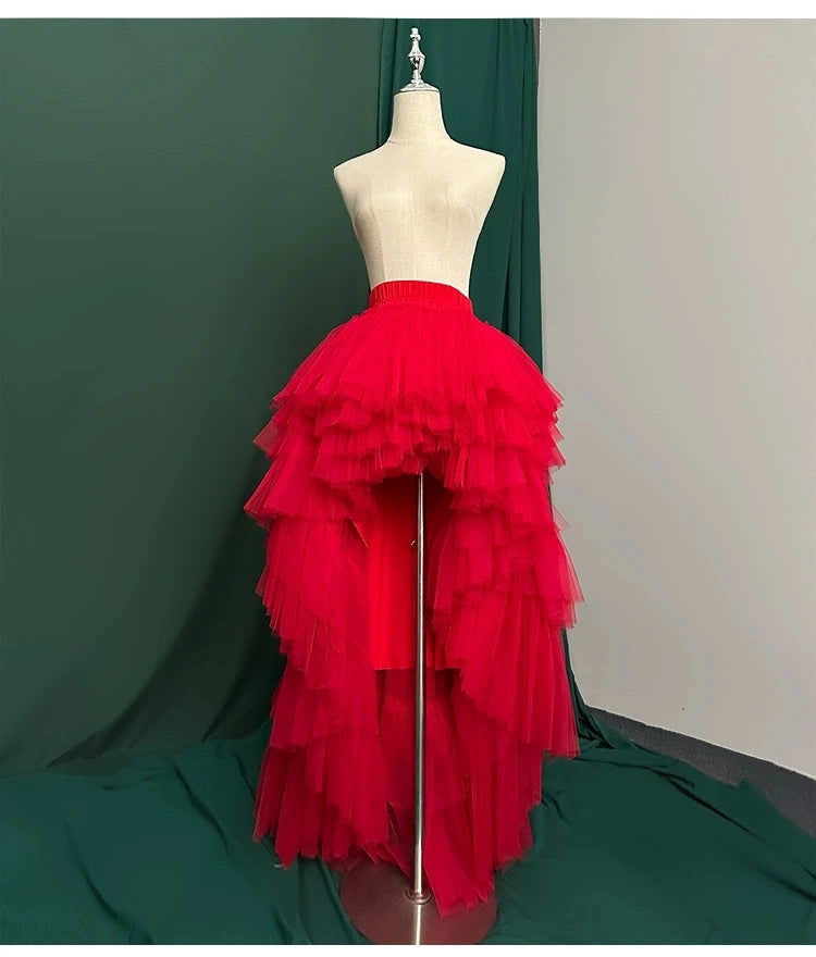 Front Short Back Long Tutu Skirt, Fashion Princess Skirts