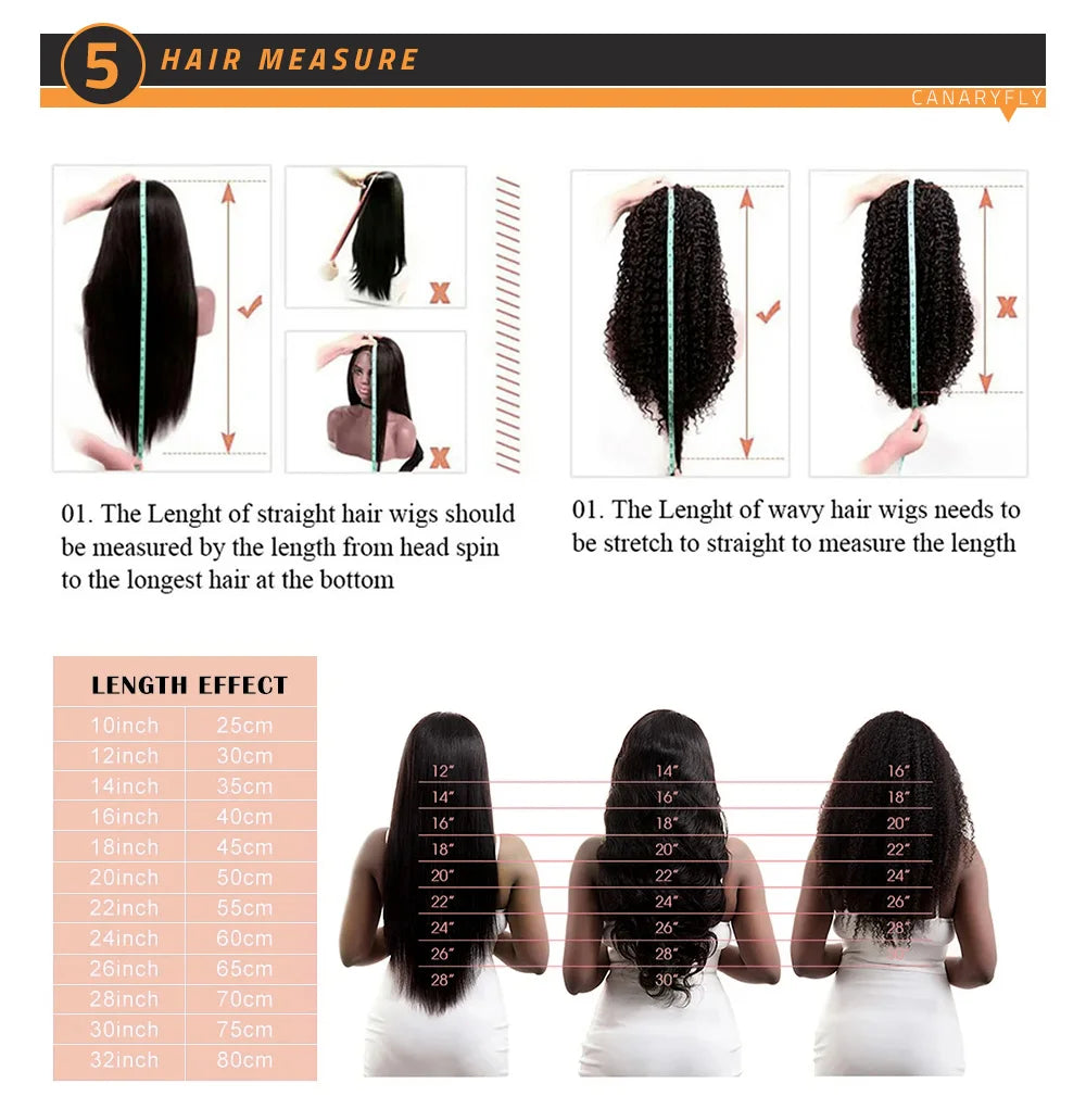 13x6 13x4 HD Transparent Bone Straight Lace Frontal Wig 5x5 Glueless Lace Front Human Hair Wigs 220 Density for Women 30 40 Inch