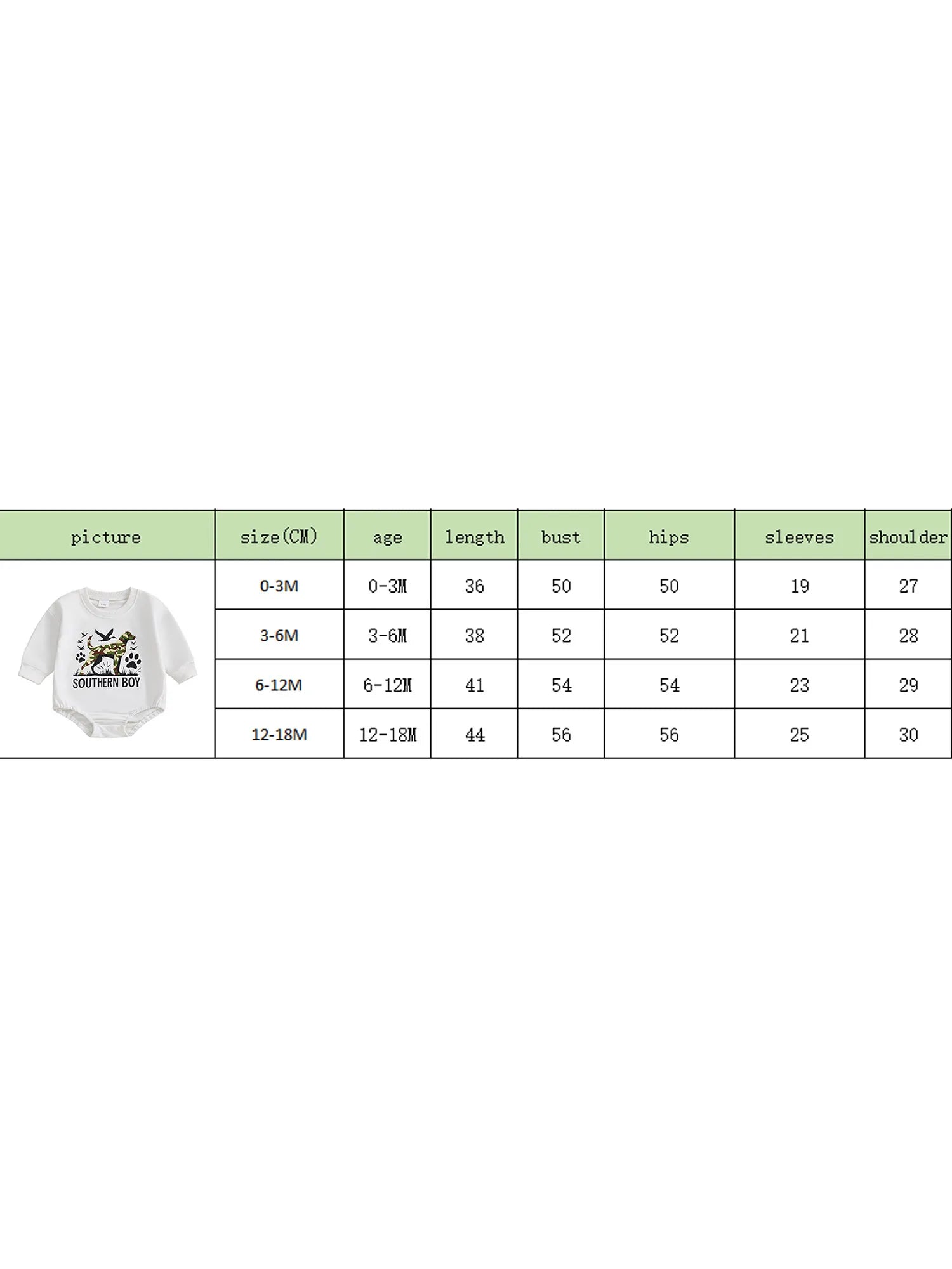 2025-05-05 Lioraitiin Newborn Baby Boy Romper Long Sleeve Round Neck Camo Dog Print Bodysuit Fall Playsuit