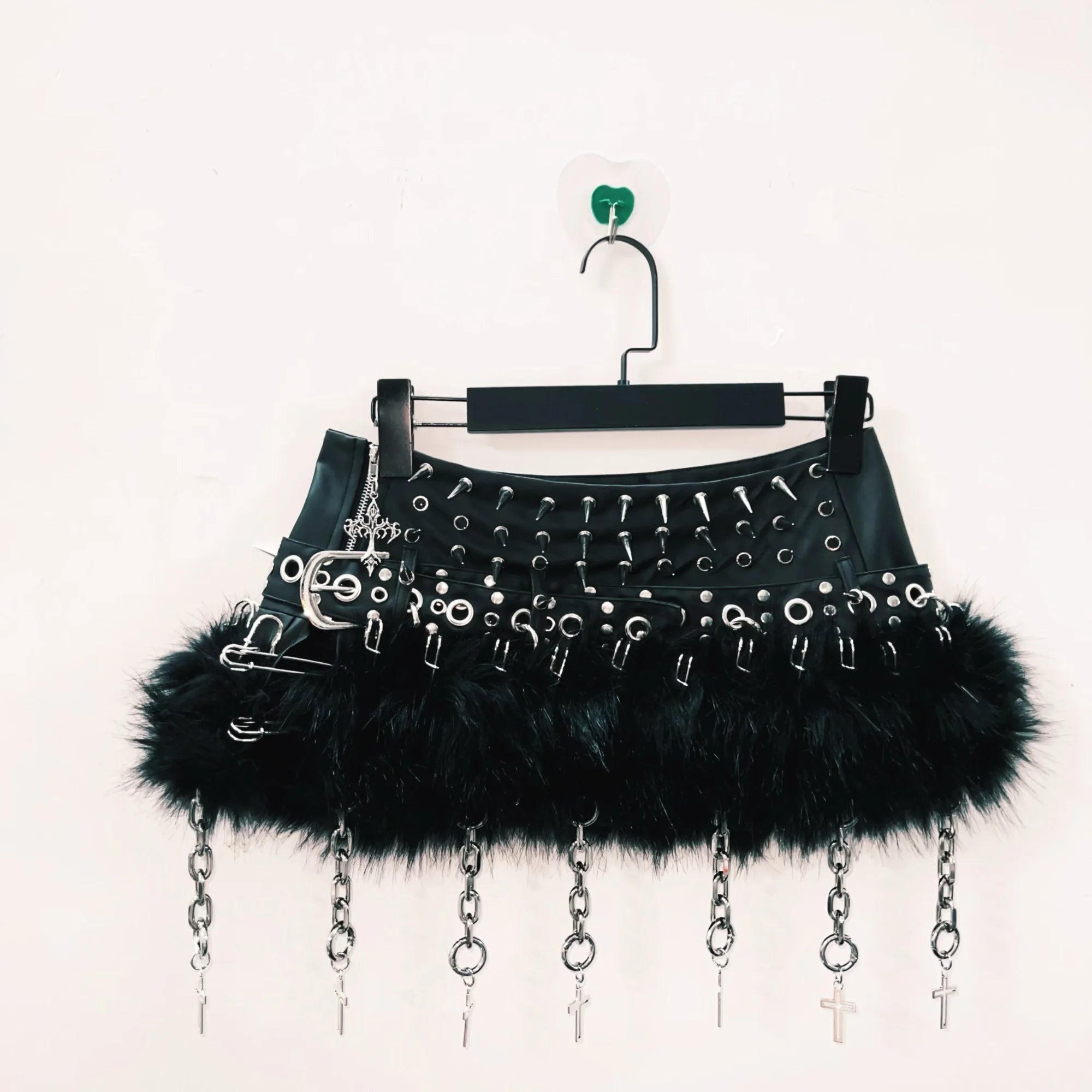 y2k clothes gothic clothes y2k Skirt Gothic Skirt Punk Skirt harajuku Skirt Rivet Skirt Cross Skirt vintage Skirt  y2k fashion