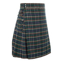 Mens Scottish Plaid Skirts Traditional Highland Tartan Practical Kilt Vintage Pleated Skirt Cosplay Carnival Fancy Party Dress