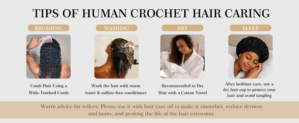 16A Kinky Curly Crochet Human Hair Knotless Pre-Separated Crochet Hair Extensions With String Curly Pre-Looped Feather Hair
