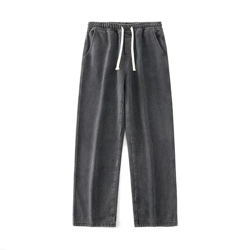 2024 New Streetwear Loose Jeans Men Korean Style Fashion