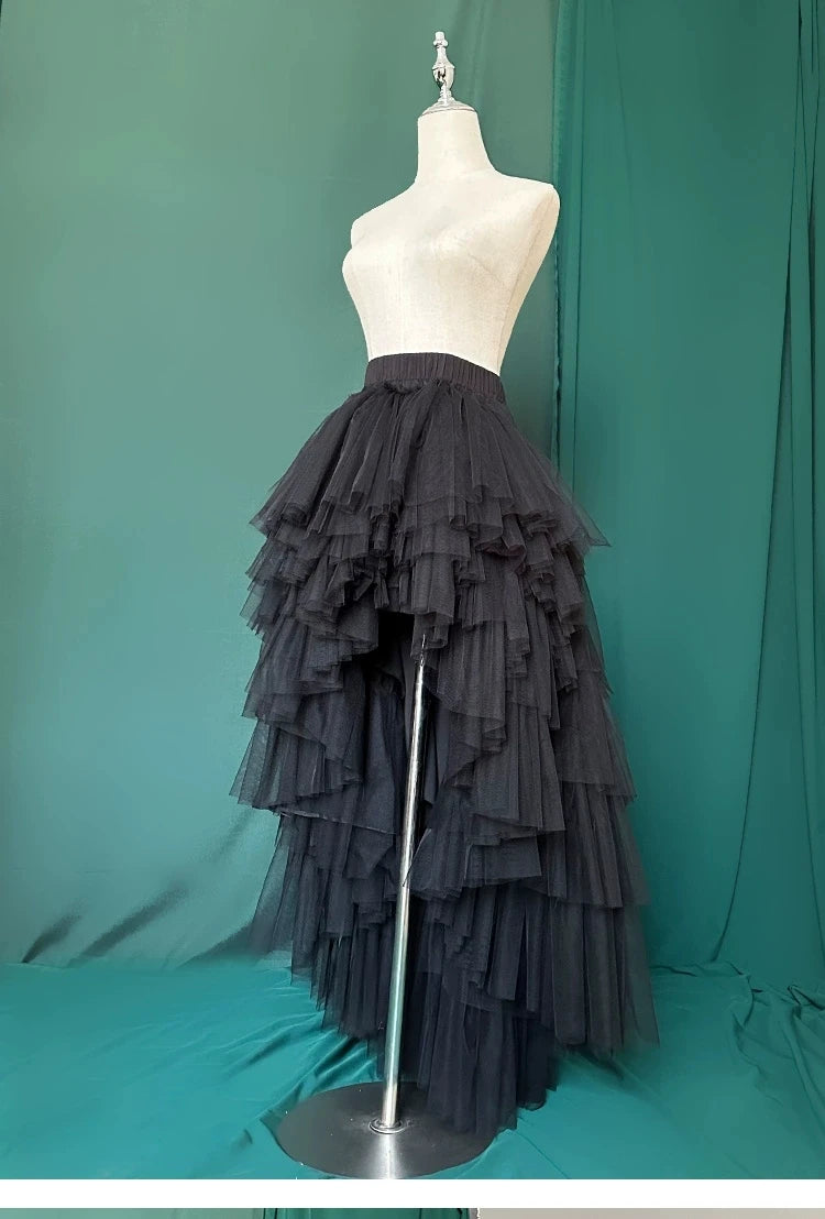 Front Short Back Long Tutu Skirt, Fashion Princess Skirts