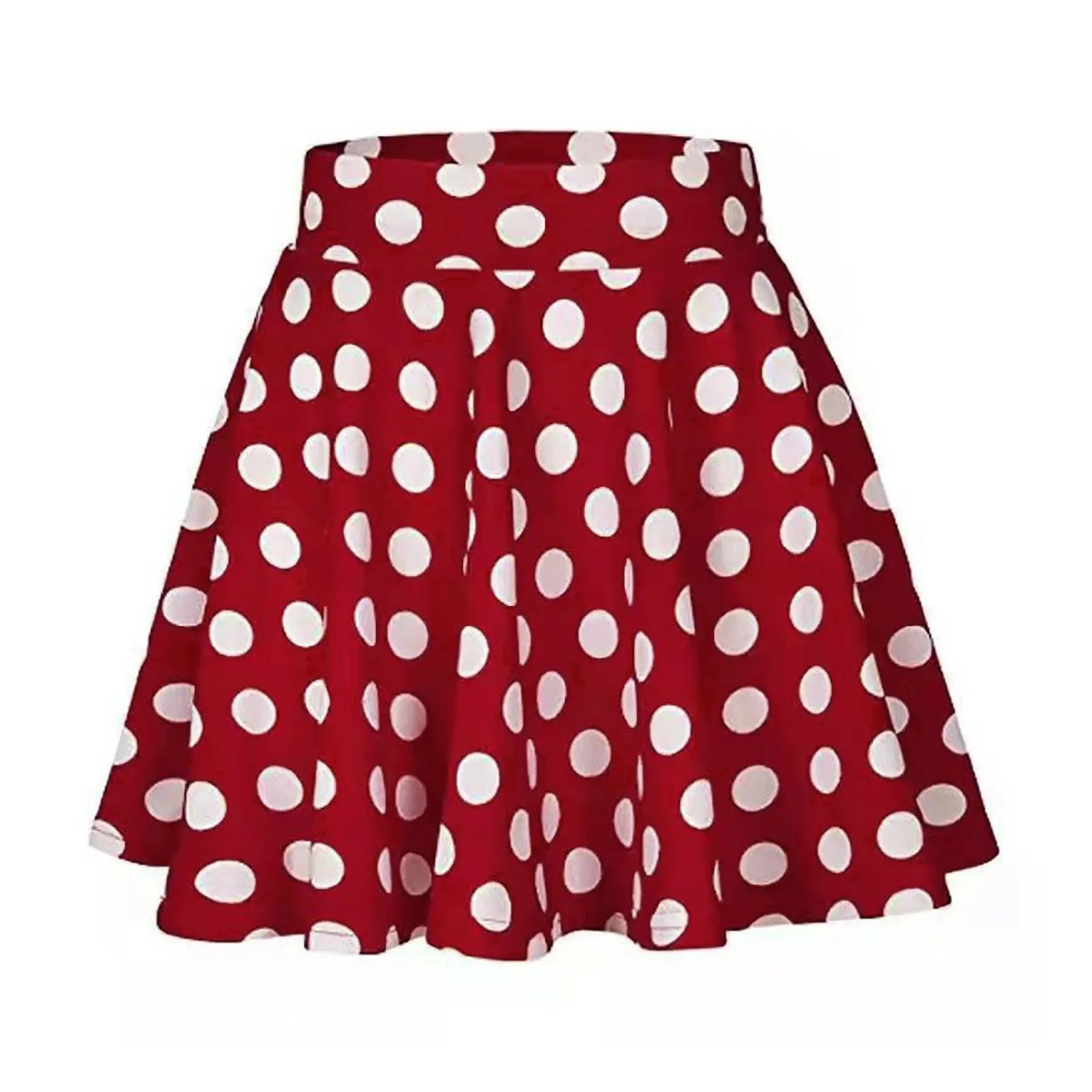 Skirt Women Fashion Basic Stretch Flared Casual Skirt Pleated A Line Skirt Swim Skirt Cover Up For Women Ropa De Mujer 2024