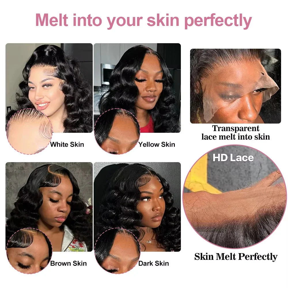 30 40 Inch Loose Deep Wave Wigs 13x6 Hd Lace Frontal Wig Brazilian Human Hair Wig 13x4 Preplucked Transparent Hd Lace Front Wig
