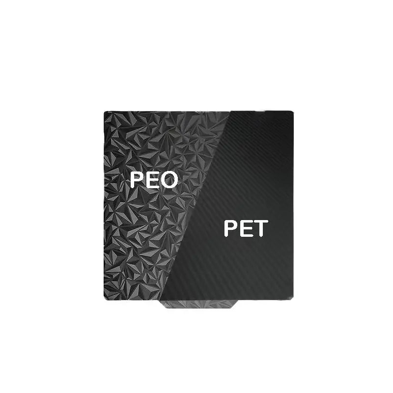 Voron V0 PEI Sheet 120x120mm Double Sided Textured/Smooth PEI PET PEO PEY H1H Flexible Spring Steel Sheet Magnetic Build Plate