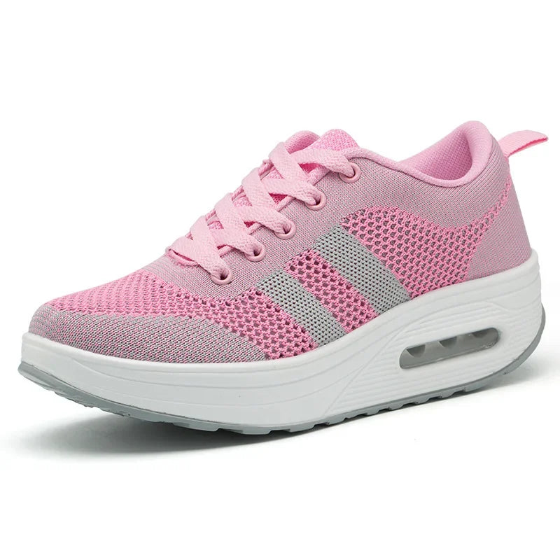New Large Size Women's Shoes Fashion Hollowed Out Breathable Sneakers Women Outdoor Comfort Lightweight Casual Shoes for Women