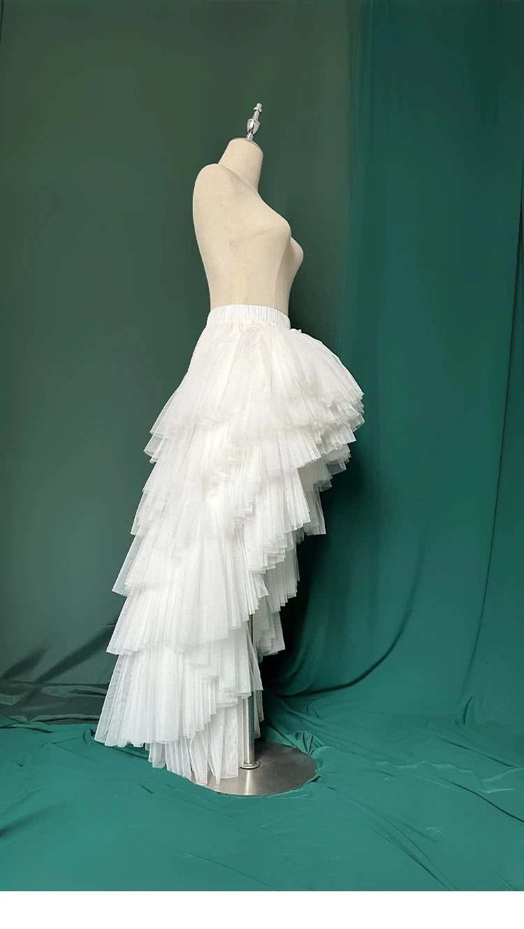 Front Short Back Long Tutu Skirt, Fashion Princess Skirts