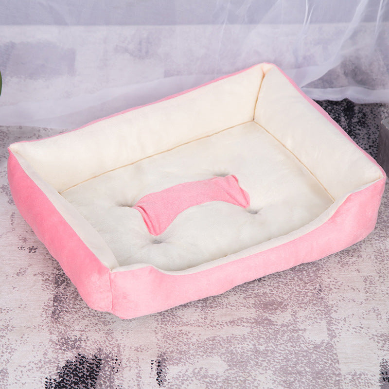 Winter Warm Pet Dog Bed Sofa Mats Pet Products Coussin Dogs Basket Supplies For Large Medium Small House Cat Bed