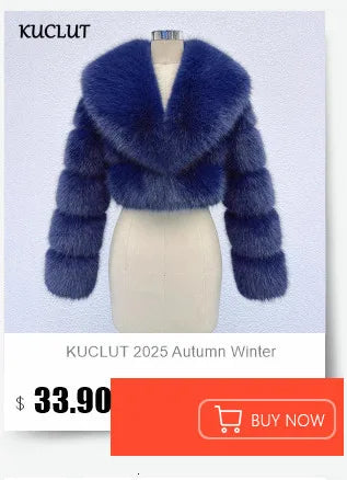 KUCLUT 2025 Autumn Winter Plush Vest For Women High-End Faux Mink Velvet High Collar Elegant Waistcoat Top Female 1A1010