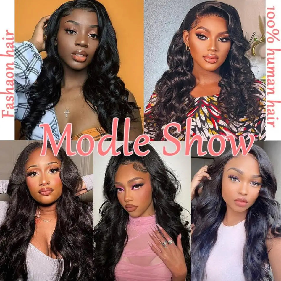 Original Natural Hair Body Wave Bundles Human Hair 26 28 30 Inch Brazilian Extensions 1/3/4 Pieces Bundles Deals For Women
