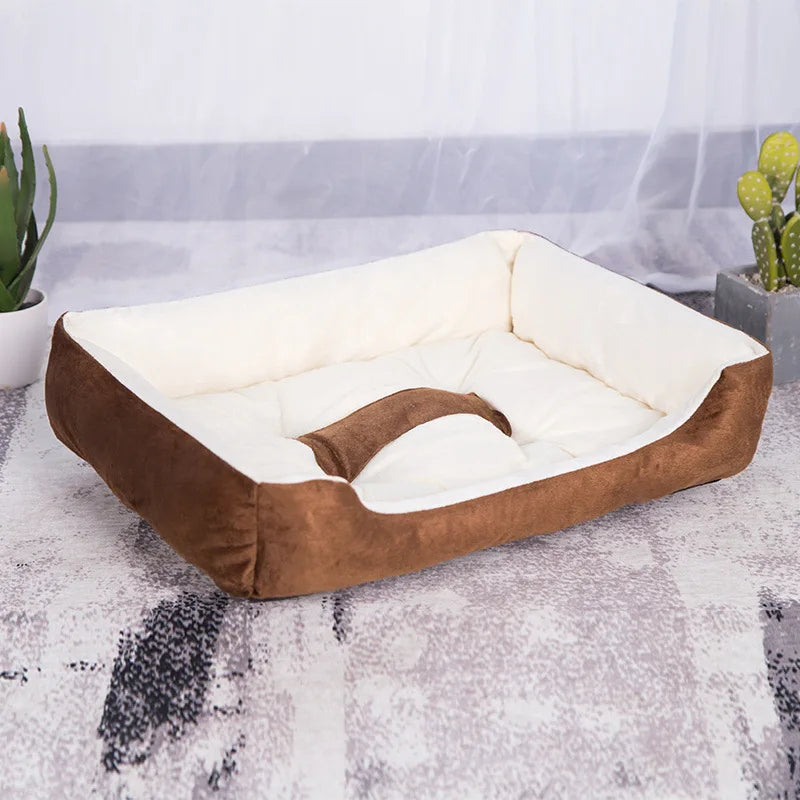 Winter Warm Pet Dog Bed Sofa Mats Pet Products Coussin Dogs Basket Supplies For Large Medium Small House Cat Bed