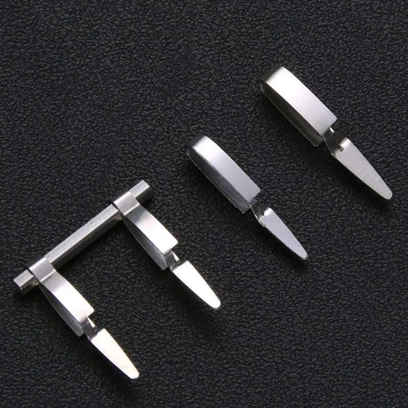 Stainless steel micro hemostatic clip vein clip small blood vessel clip arterial pet experimental closing device temporary block