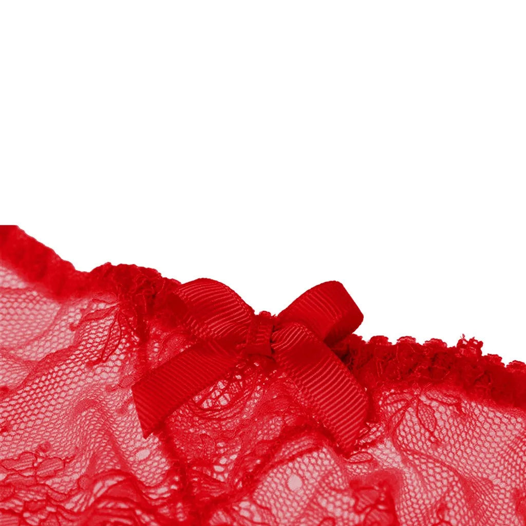 Sexy Lingerie Lace Garter Elastic Pure Desire Fashionable Erotic Intimates Hot Selling Temptation Ultra-Thin Underwear Set