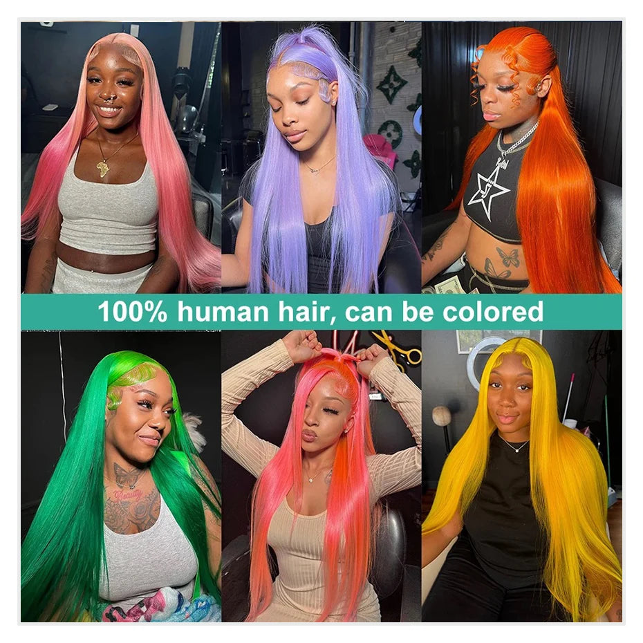 250% 300% High Density Lace Wigs 613 Hd Lace Frontal Wig 13x6 Bone Straight Blonde Wig 13x4 Lace Front Human Hair Wigs For Women