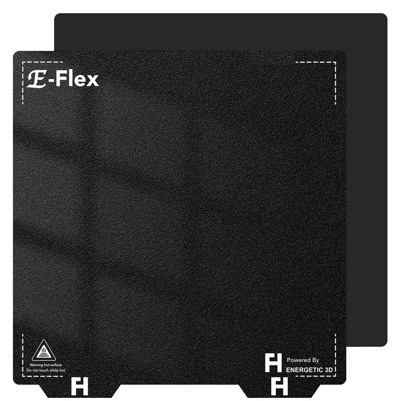 Voron V0 PEI Sheet 120x120mm Double Sided Textured/Smooth PEI PET PEO PEY H1H Flexible Spring Steel Sheet Magnetic Build Plate