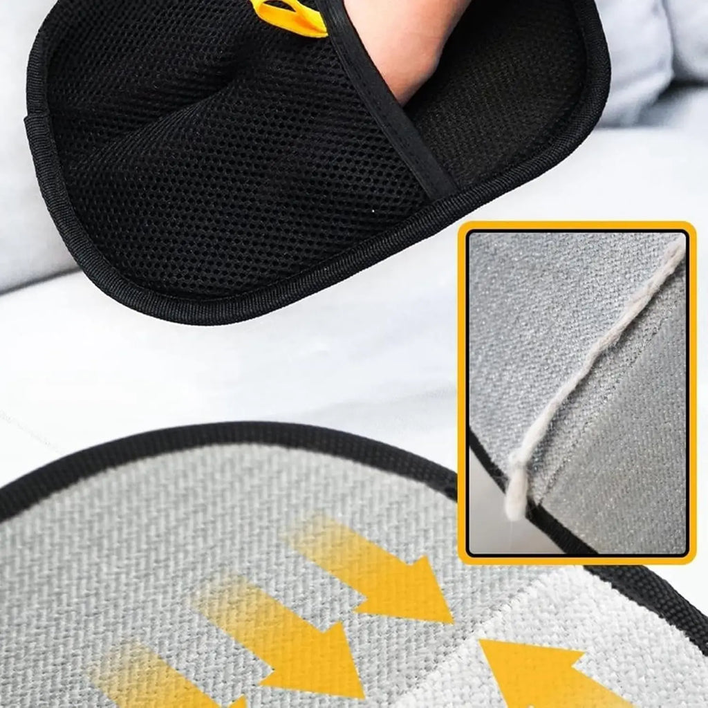 Pet Grooming Gloves Reusable Hair Removal Tool Cat Hair Removal Brush Double-Sided Removing Hair Comb for Sofa Clothes Cleaning