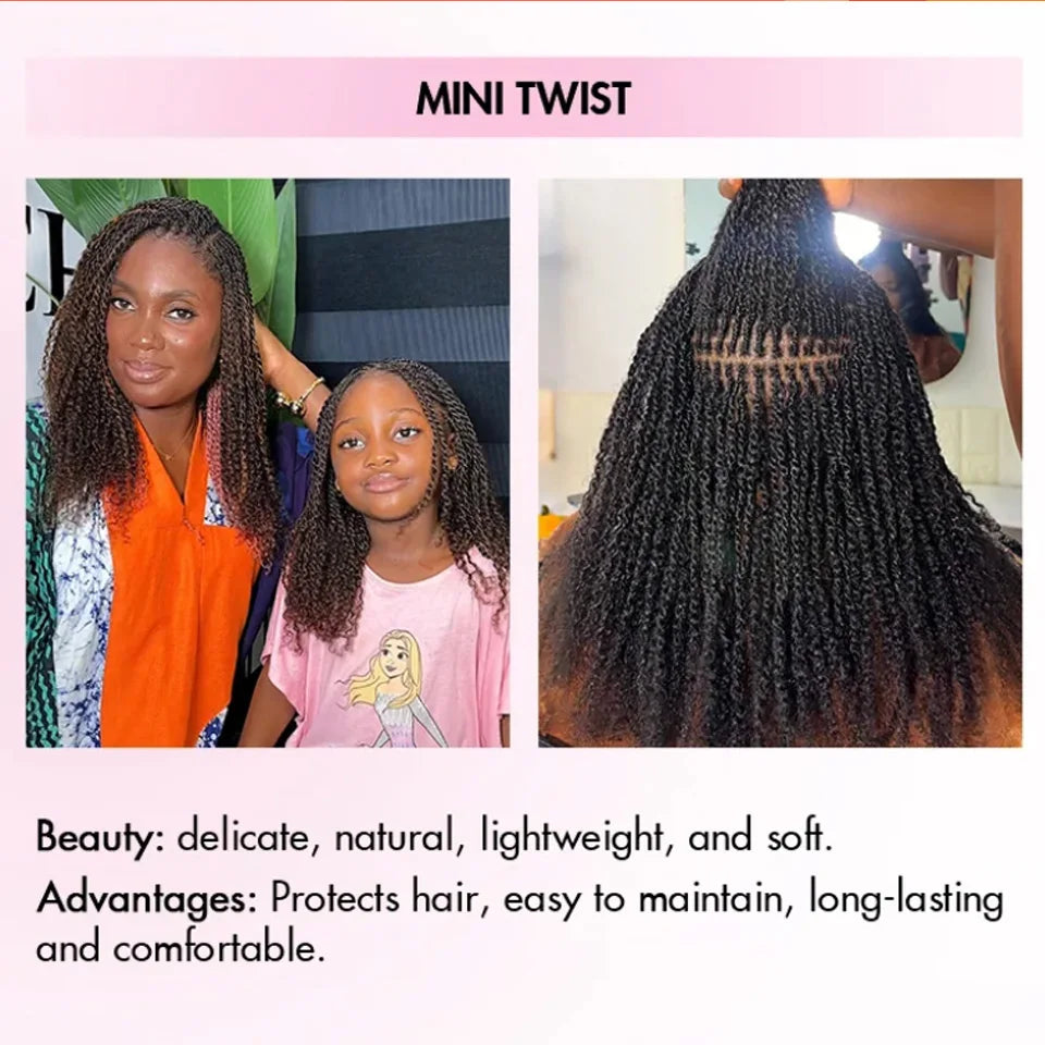 Afro Kinky Bulk Human Hair Extensions QVR US Local Shipping Natural Black/Brown Lightweight For Braiding Styling Everyday Wear