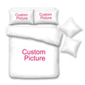 Cute Pink Pet Cats Cartoon Kitten Print Duvet Cover Pillowcase Polyester Quilt Cover for Children Women Bedroom Decoration King