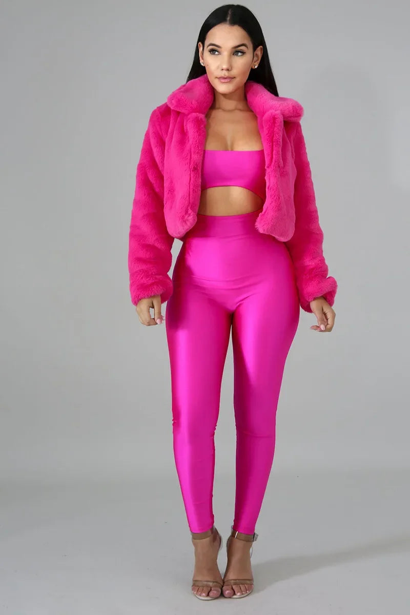 Thick Faux Fur Jacket Women Autumn Winter Maxi Short Coat Warm Luxury Fur Black Parkas Bontjas Pink Furry Shaggy Outerwear