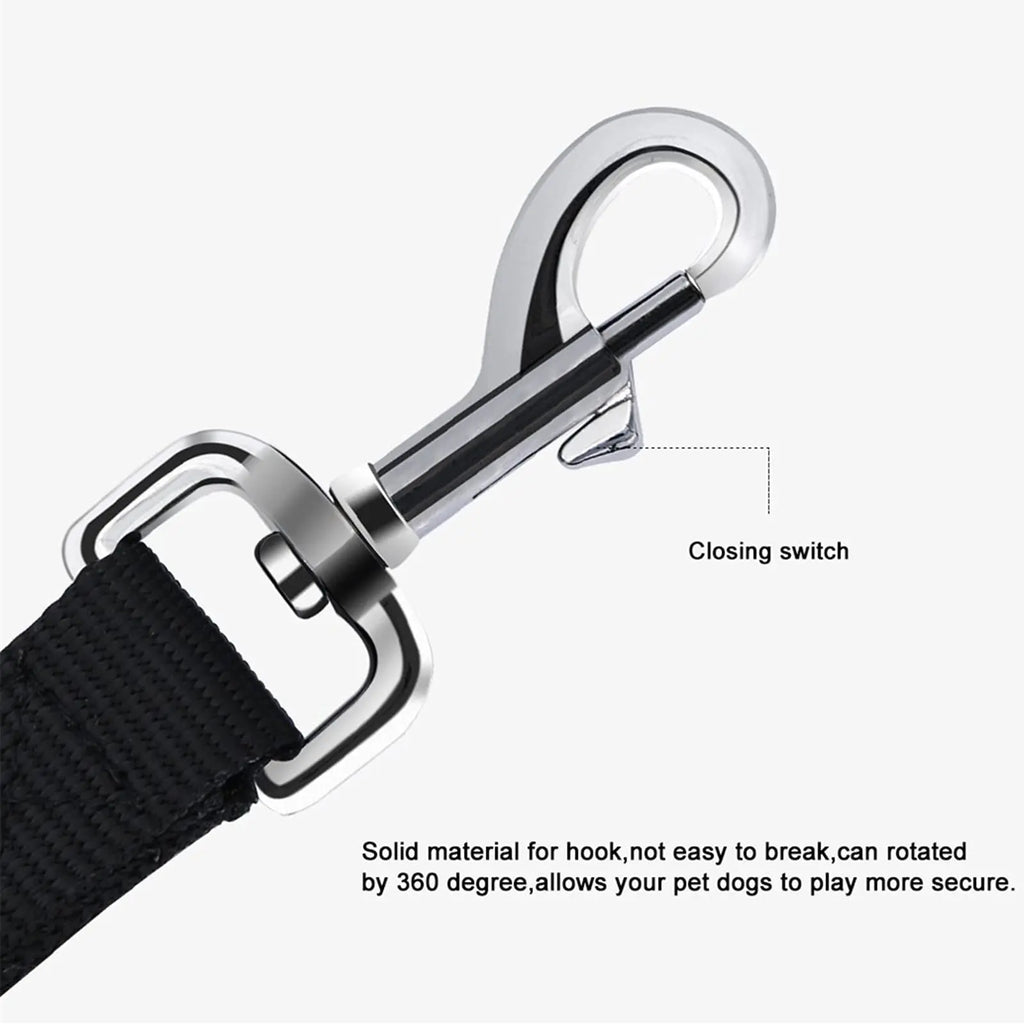 Multifunctional Dog Leash,Adjustable Length Multipurpose for Medium & Large Dogs,Convertible Hands Free,Crossbody,Over Shoulder