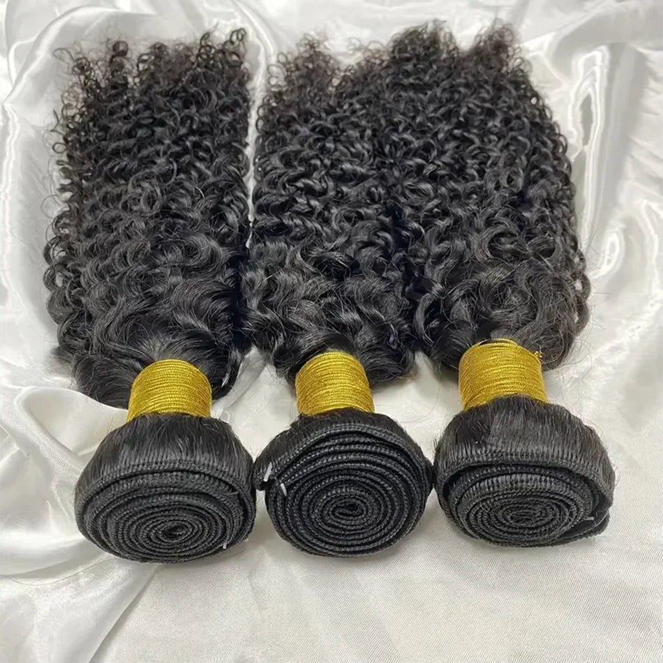 Mogolian Hair 8-30 Inch Kinky Curly Bundles 100% Virgin Human Hair Weaving Natural Curly Hair 2 3 4 Bundle Deals For Extensions