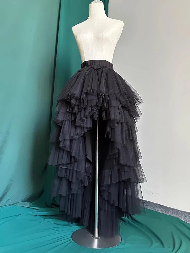 Front Short Back Long Tutu Skirt, Fashion Princess Skirts