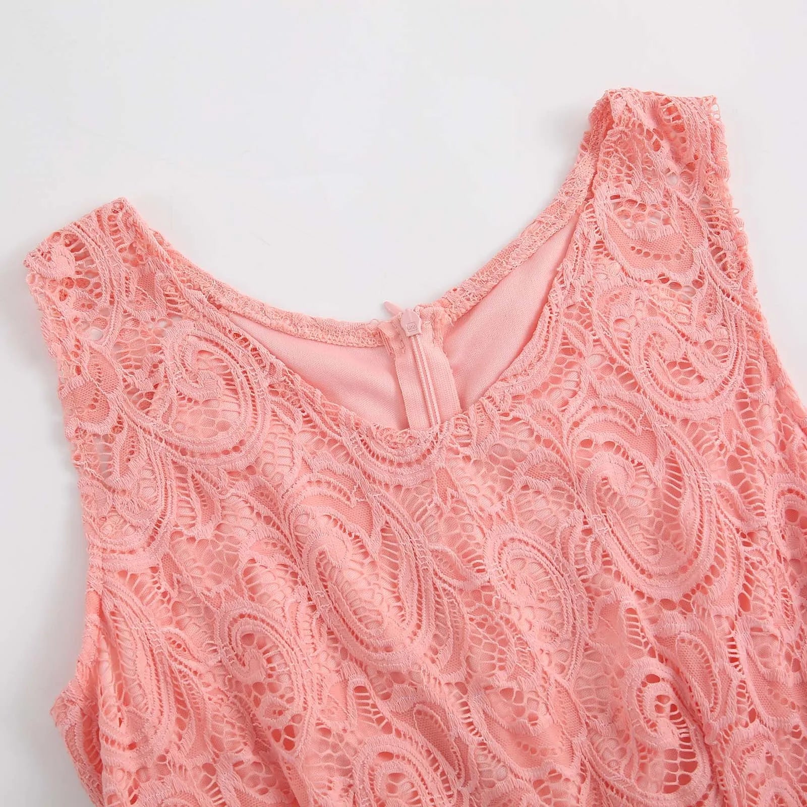 Pink Lace Party Wedding Dresses for Women Solid Sleeveless Elegant Gown Bridesmaid Prom Party A Line Dress Hollow Lace Up Robe