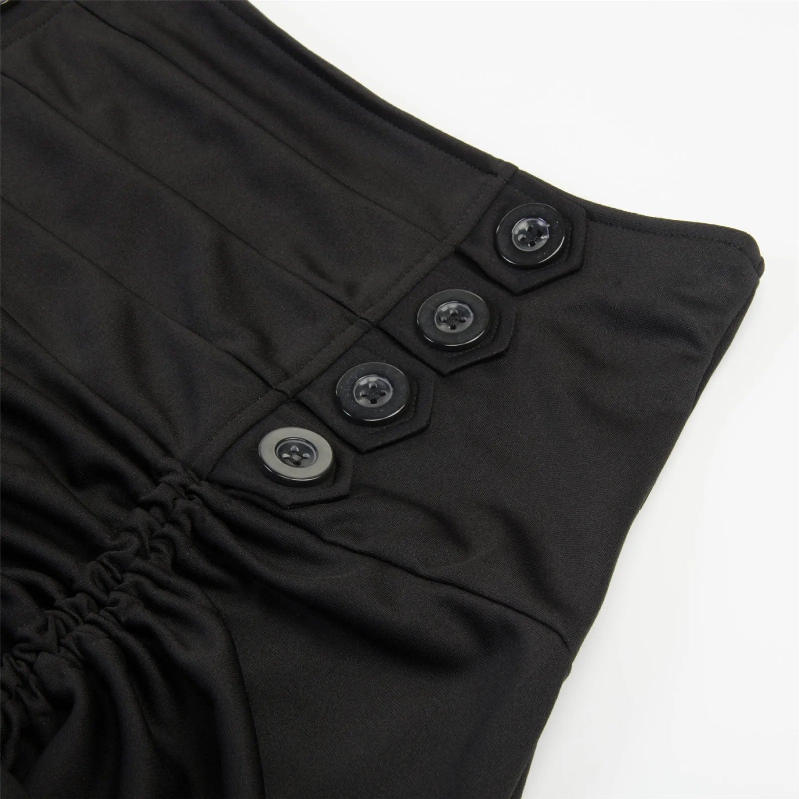 Women's Skirt Drawstring Patchwork Nightclub Party Gothic Halloween Lace Patchwork Skirt Perspective Hem Skirts for Women