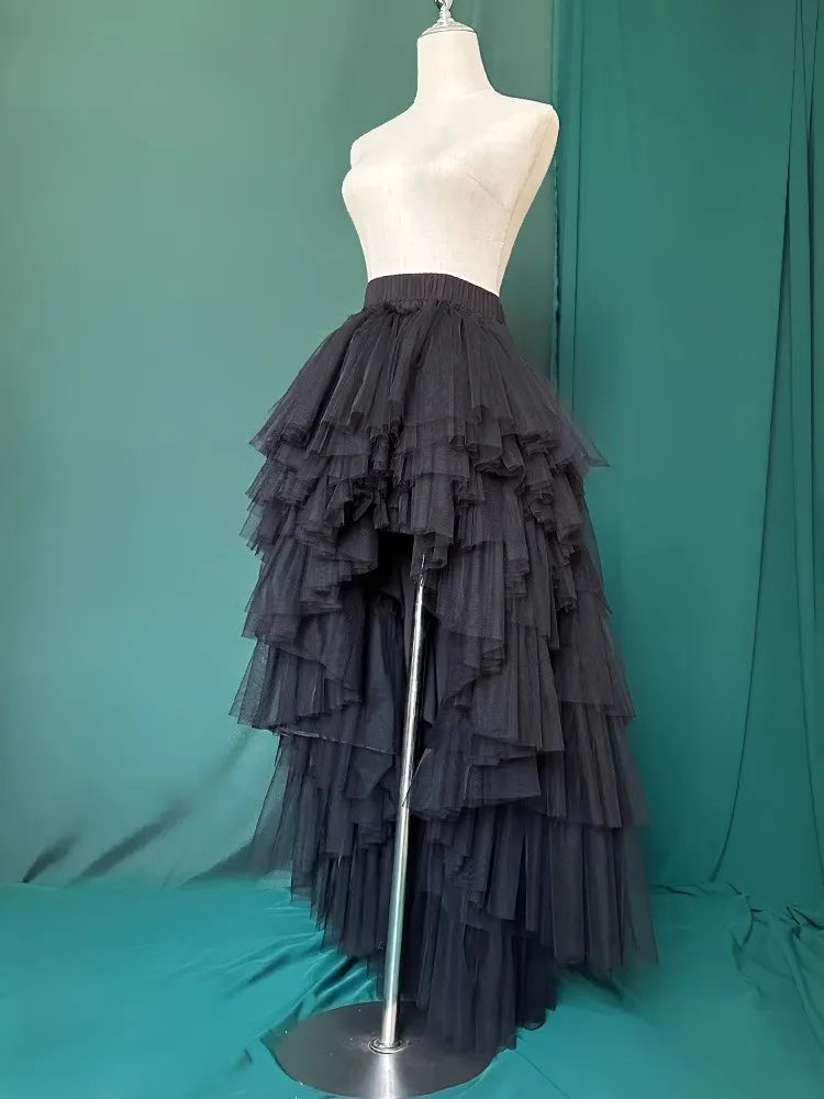 Front Short Back Long Tutu Skirt, Fashion Princess Skirts