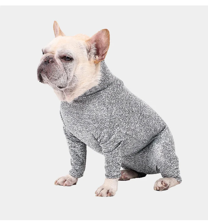 XS-3XL Pet Dog Clothes Winter Jumpsuit Undergarment Female Male Dog Home Loss Hair Proof Clothing Post-Surgical Recovery Clothes