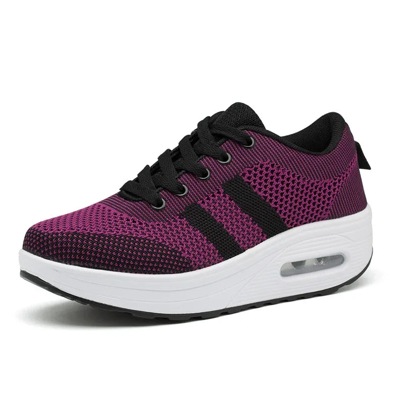 New Large Size Women's Shoes Fashion Hollowed Out Breathable Sneakers Women Outdoor Comfort Lightweight Casual Shoes for Women