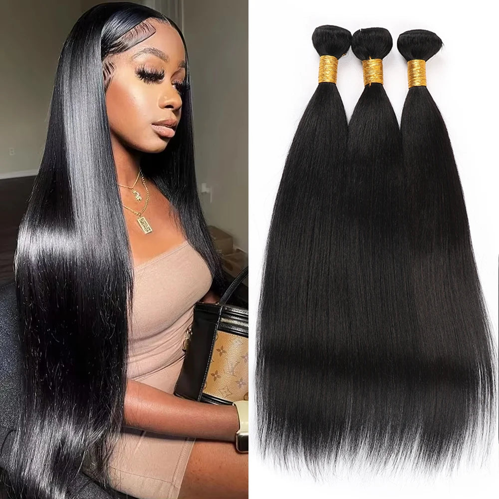 Peruvian Human Hair Bundles With Closure Straight Raw 3 4 Bundles With 4x4 5x5 HD Lace Closure Virgin Weave With 13x4 Frontal