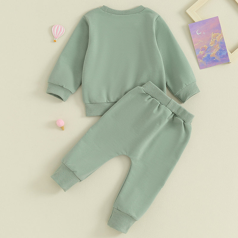 2023-09-04 Lioraitiin 3M-3Y Baby Girls Boys Clothes Oversize Sweater & Long Pants Infant Toddler Fall Winter Rainbow Outfits