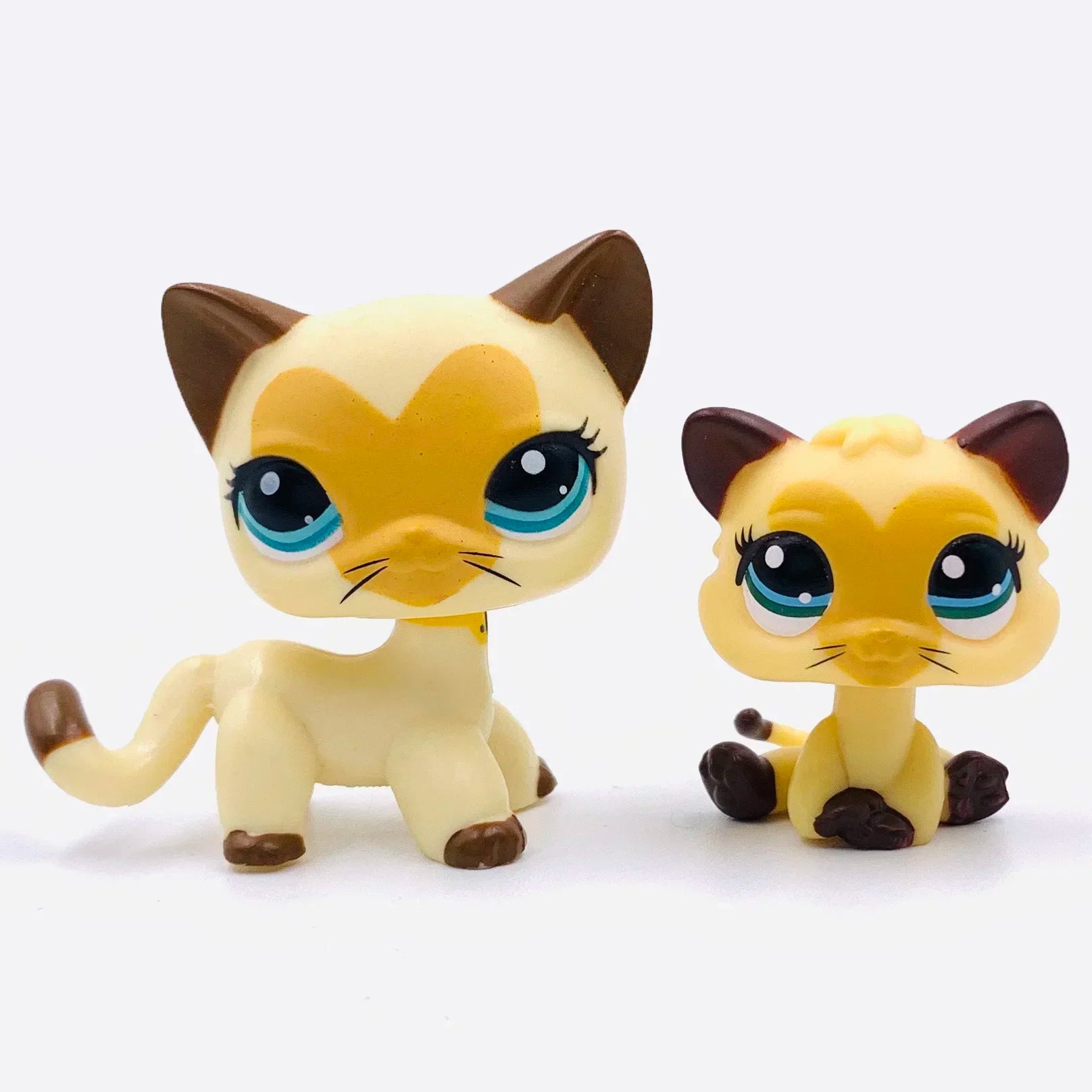 Rare Animal littlest pet shop lps toy toy Cute kitten Stands Dog Dachshund Collie Cocker Spaniel Great Dane Old Bobble head toy