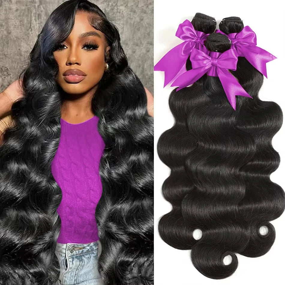 99j Burgundy 16A Body Wave Bundles Human Hair Brazilian100% Unprocessed 30 36Inch Virgin Weave Raw Hair Bundles Extensions Deals