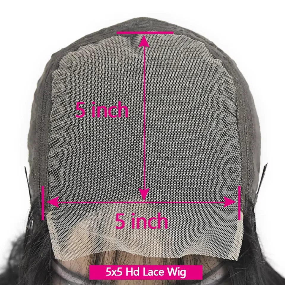 Bone Straight 13x4 13x6 HD Lace Frontal Brazilian Wig 5x5 Closure Glueless 360 Full Lace Front Human Hair Wigs For Black Women