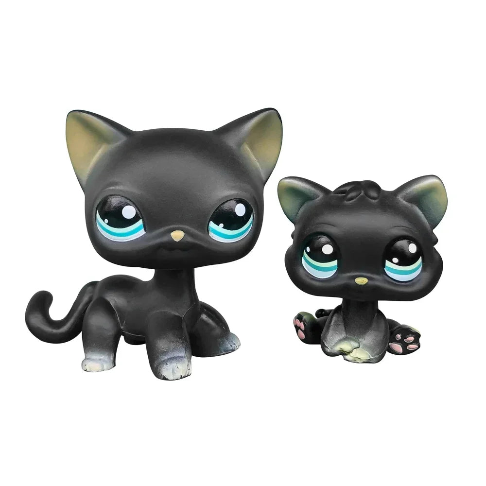 Rare Animal littlest pet shop lps toy toy Cute kitten Stands Dog Dachshund Collie Cocker Spaniel Great Dane Old Bobble head toy